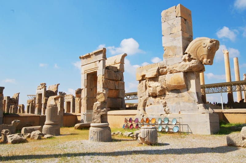 Persepolis to przykład tradycyjnego antycznego miasta Persji